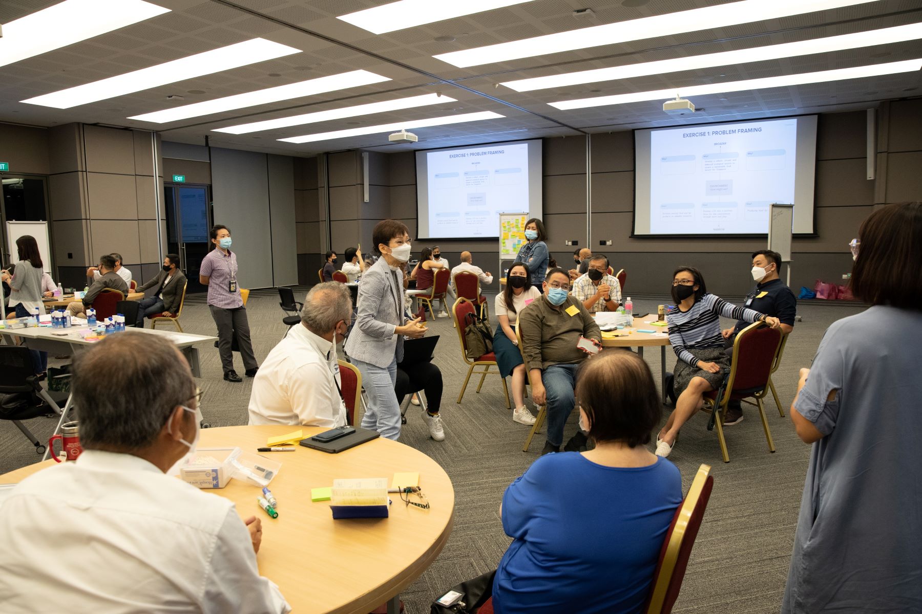 An engagement session with Minister Grace Fu on the Lim Chu Kang Master Plan